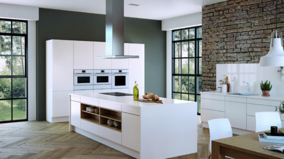 Максимальная свобода в дизайне кухонного интерьера от Küppersbusch