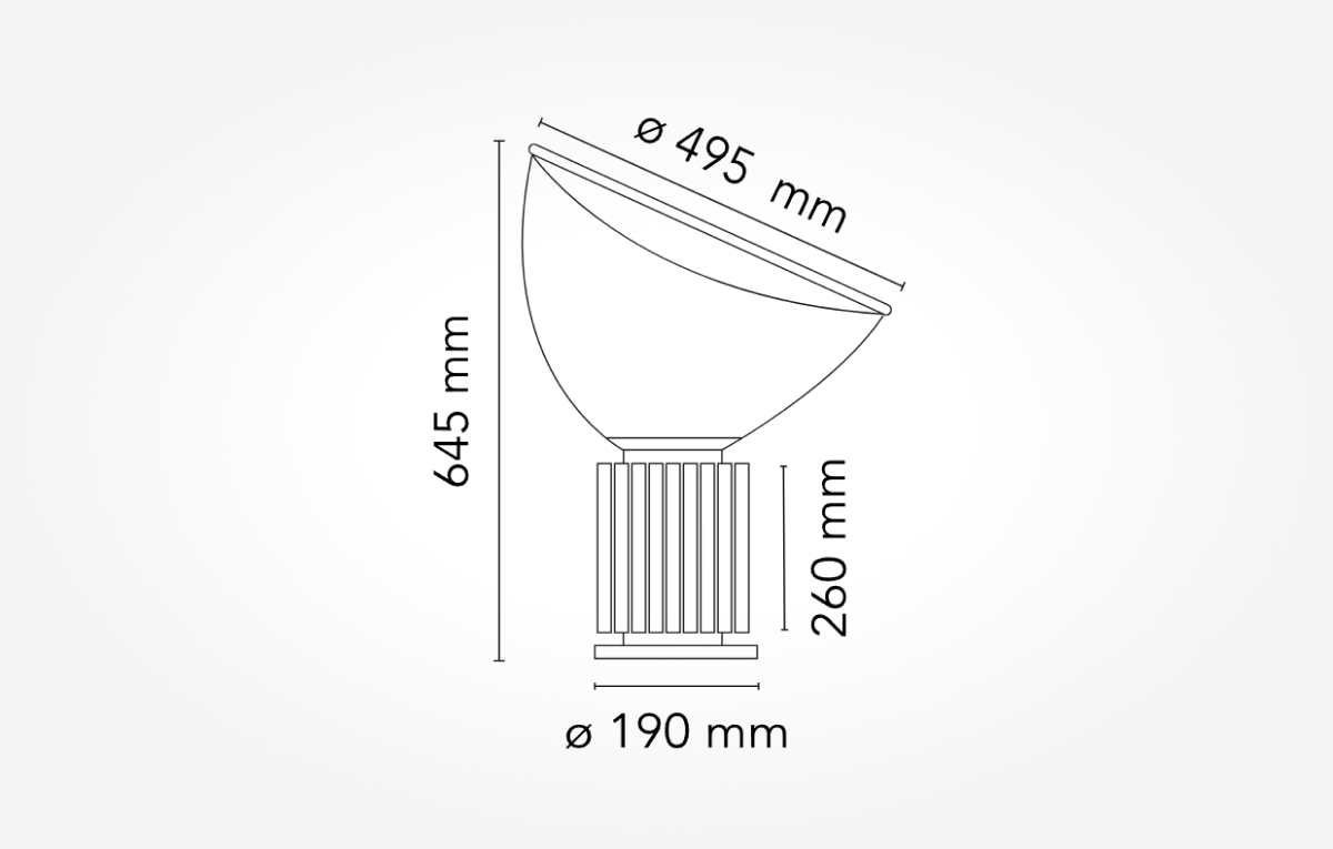 лампа Flos Taccia