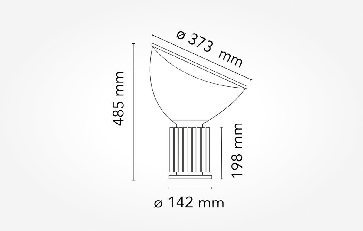 лампа Flos Taccia Small
