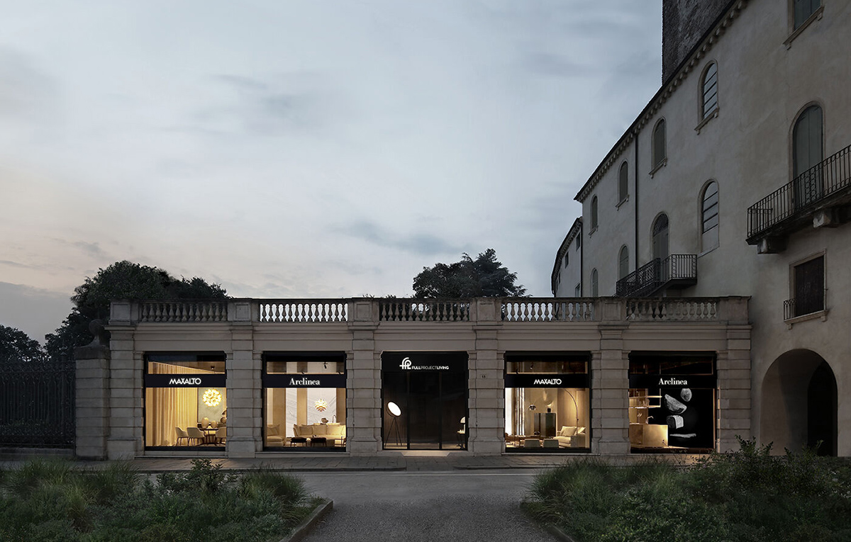 Arclinea открывает новый выставочный зал в самом сердце Виченцы