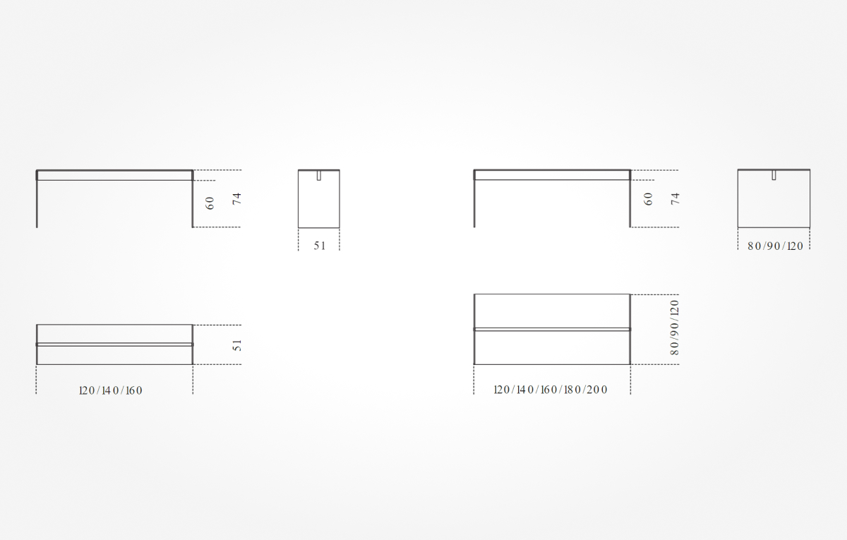 Cтол Gallotti&Radice Air Desk