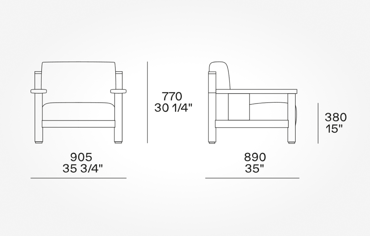 уличное кресло Poliform Ketch