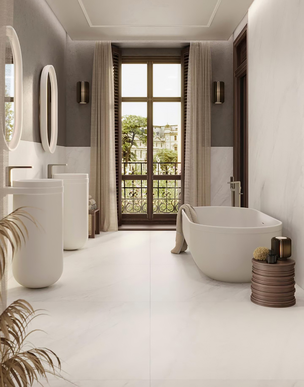 Керамогранит крупноформатный Porcelanosa XLight Glem White