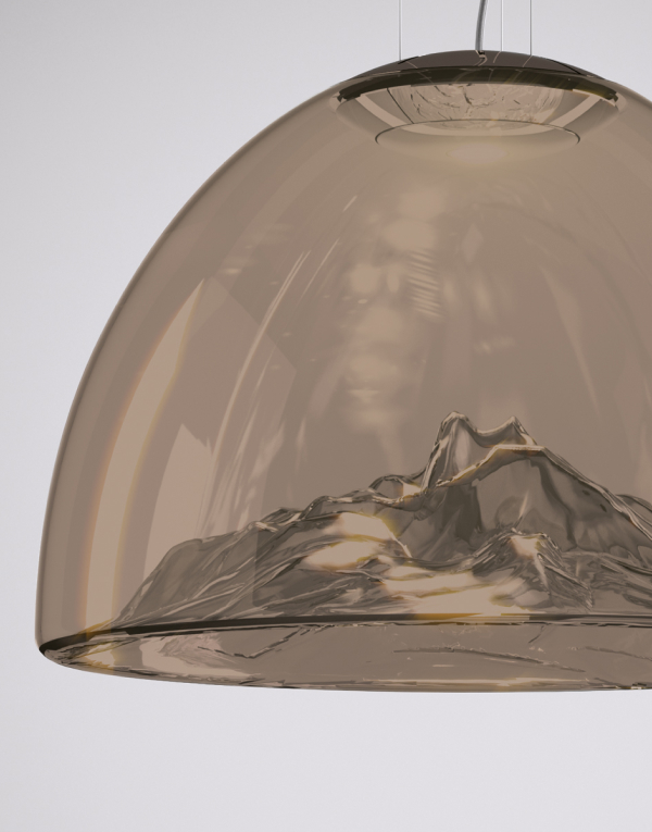 Подвесной дизайнерский светильник Mountain View от Axolight