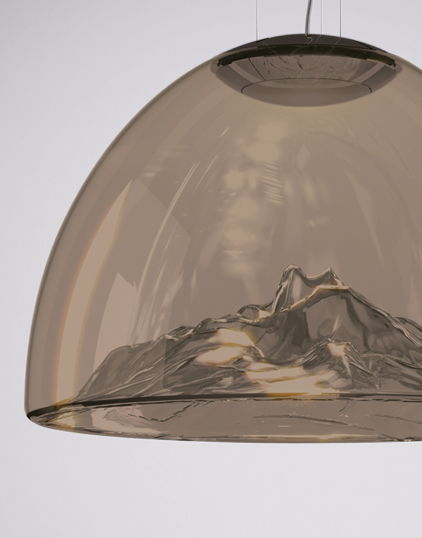 Подвесной дизайнерский светильник Mountain View от Axolight