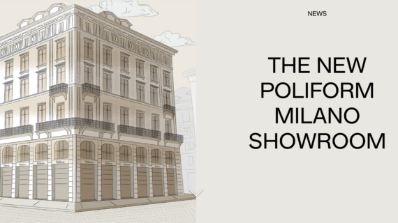 Новый салон Poliform в Милане